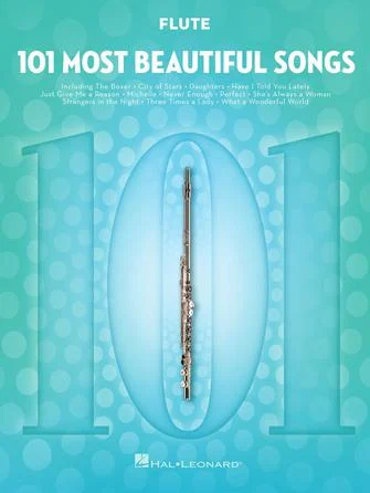 101 MOST BEAUTIFUL SONGS for Flute