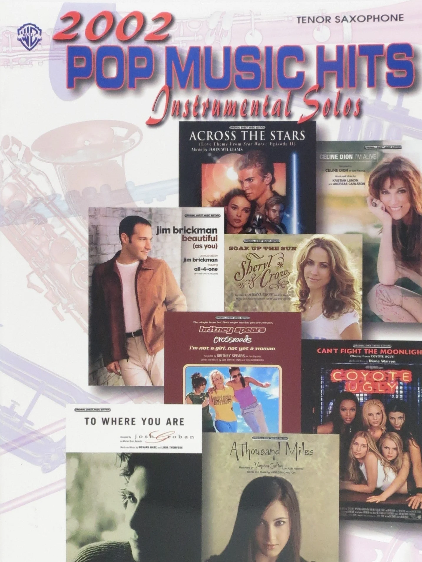 2002 Pop Music Hits: Instrumental Solos, for Tenor Saxophone