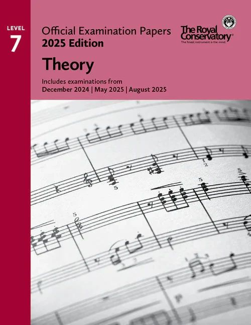 2025 Official Examination Papers: Level 7 Theory