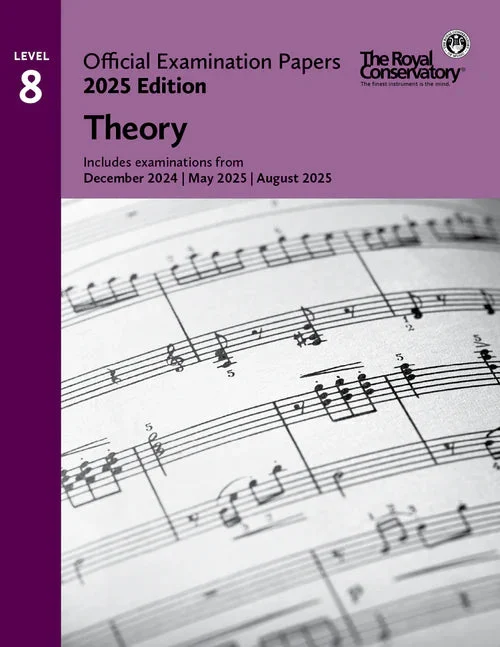 2025 Official Examination Papers: Level 8 Theory