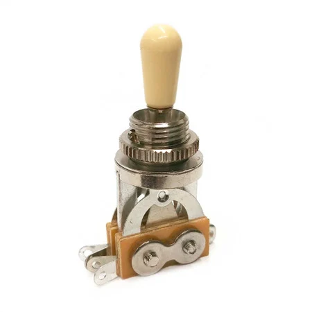 3-way Pickup Selector Switch - Nickel /w Ivory Tip
