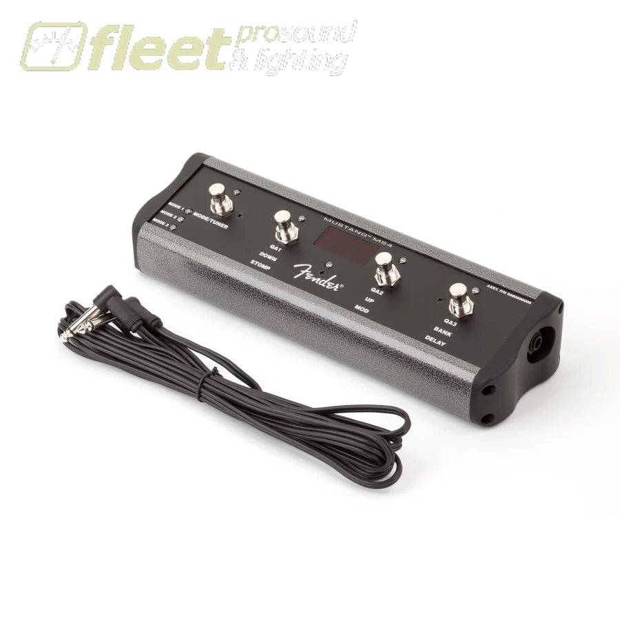 4-Button Footswitch: Mustang™ Series Amplifiers - 0080996000