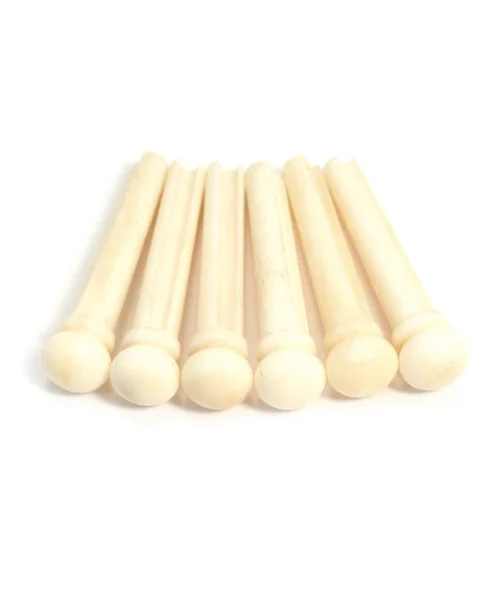 All Parts Camel Bone Bridge Pins, 6