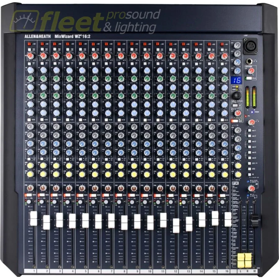 Allen & Heath MIXWIZARD WZ4 16:2 16-Channel Stereo Mixer W41602