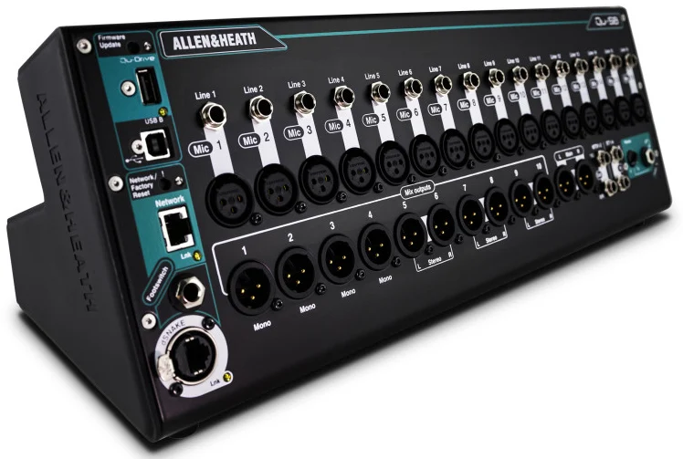 Allen & Heath QU-SB Portable 18 In 14 Out Digital Mixer with Remote Wireless Control qu-sb