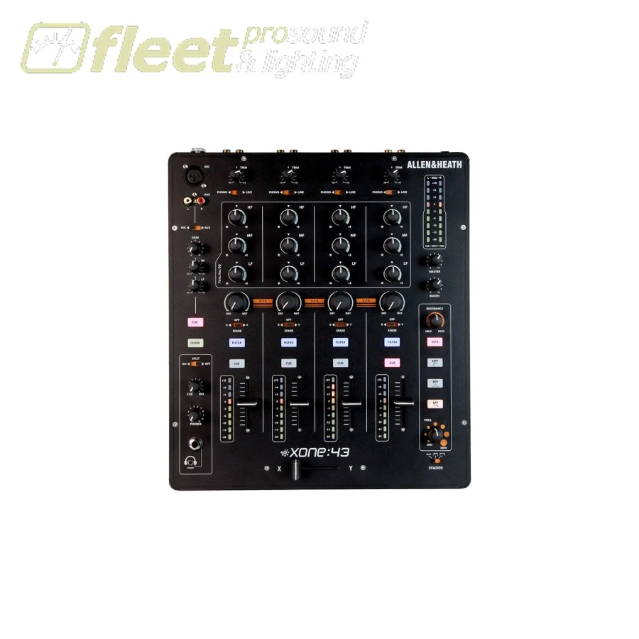 Allen & Heath XONE43 4 Channel Analogue DJ Mixer
