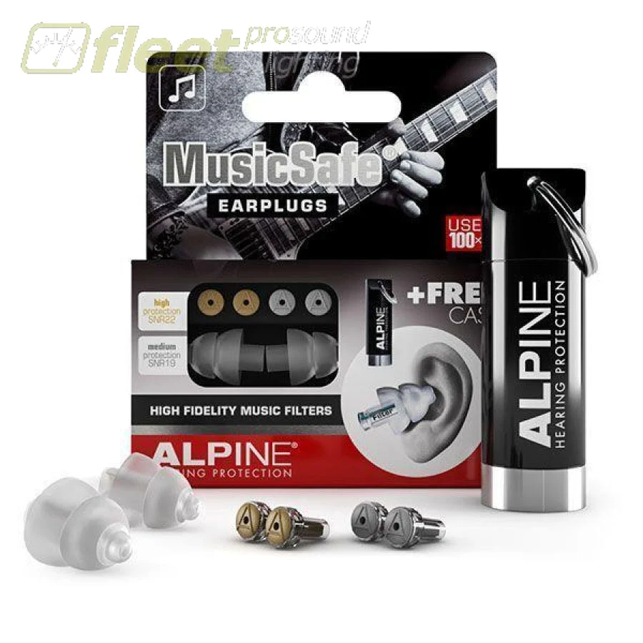 Alpine MUSICSAFECLASSIC Pro Hearing Protection with Dual Filters