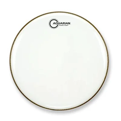 AQUARIAN CLASSIC CLEAR RESONANT GLOSS WHITE 16 BASS