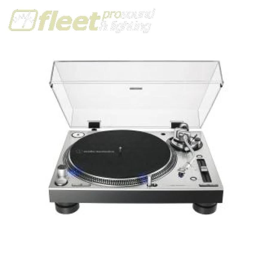 Audio Technica AT-LP140XP-SV Direct-Drive Professional DJ Turntable
