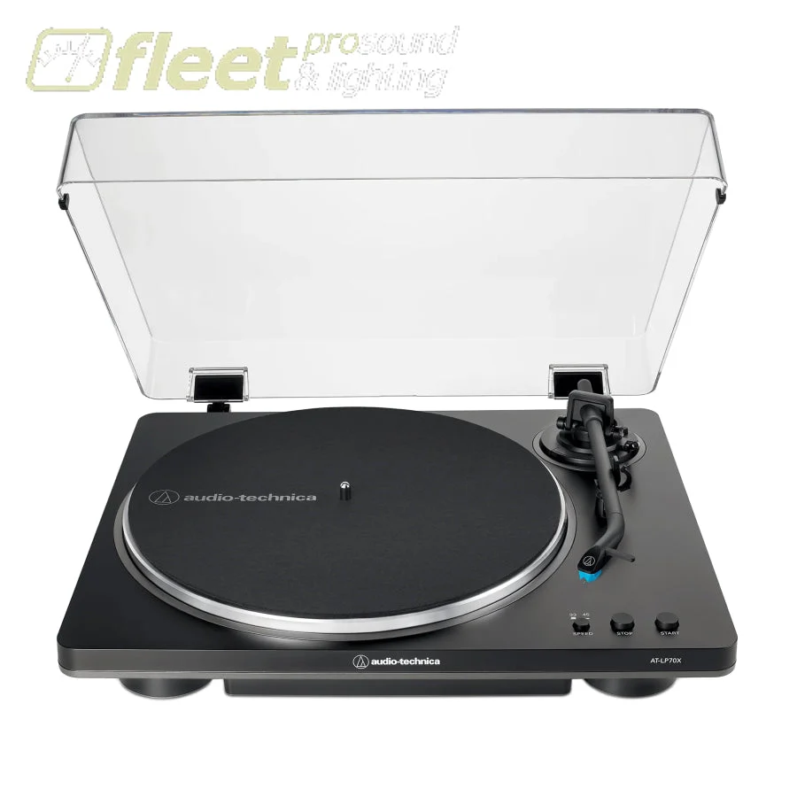 Audio-Technica Fully Automatic Belt-Drive Turntable AT-LP70X-BG - Black/Gray