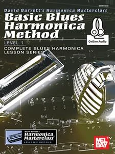 Basic Blues Harmonica Method Level 1 (Book + Online Audio)