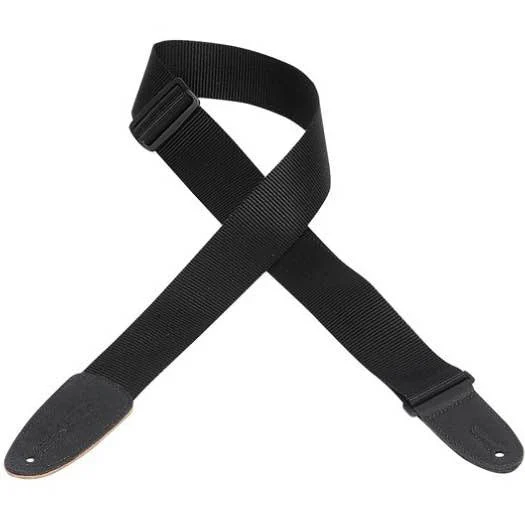 Basic Soft-Hand Poly Extra Long Strap in Black M8-XL-BLK