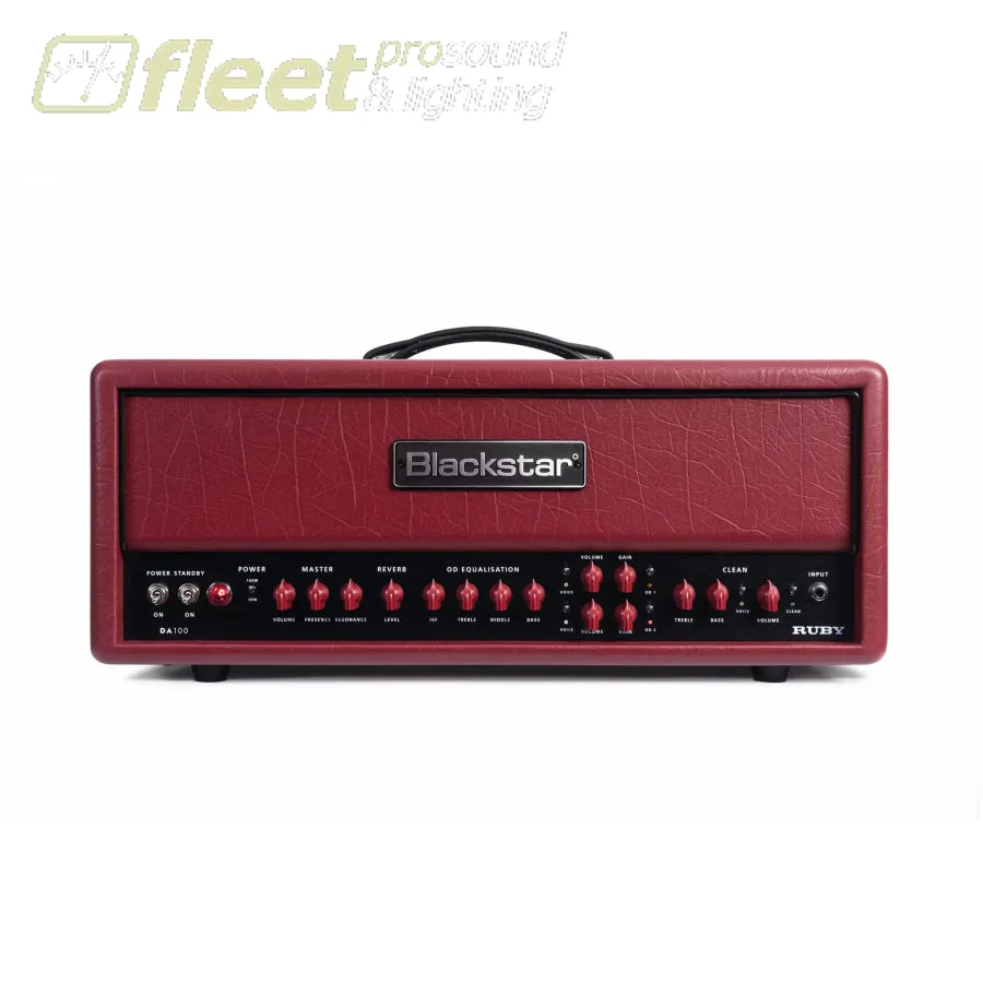 Blackstar Amplification DA100 Doug Aldrich Signature 100 Watt Head - Ruby