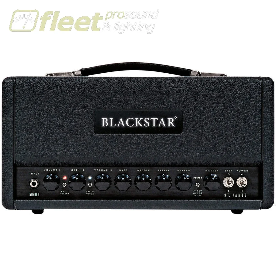 Blackstar St. James 50 Watt 6L6 Head Amp