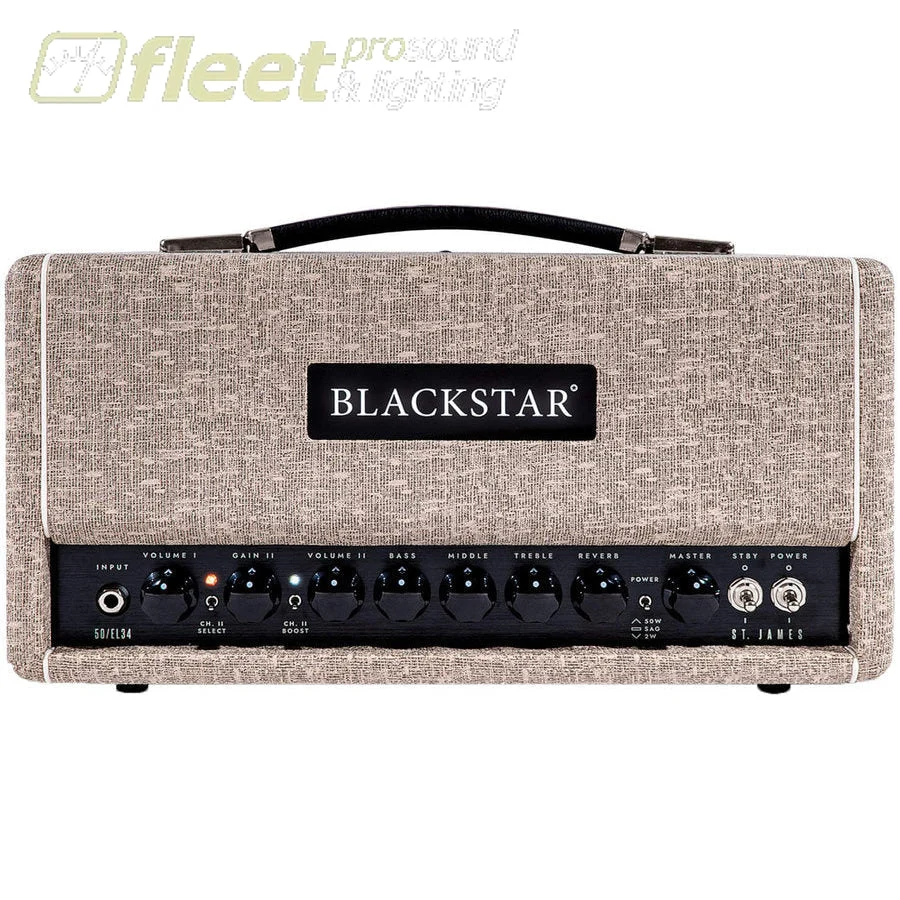 Blackstar St. James 50 Watt EL34 Head Amp