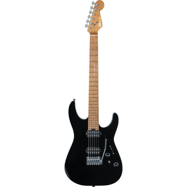 Charvel Pro-Mod DK24 HH 2PT CM Caramelized Maple Fingerboard Gloss Black