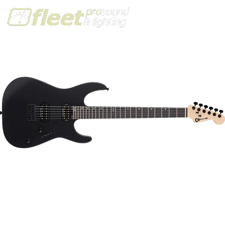 Charvel Pro-Mod DK24 HH HT E, Ebony Fingerboard Guitar - Satin Black (2969851568)