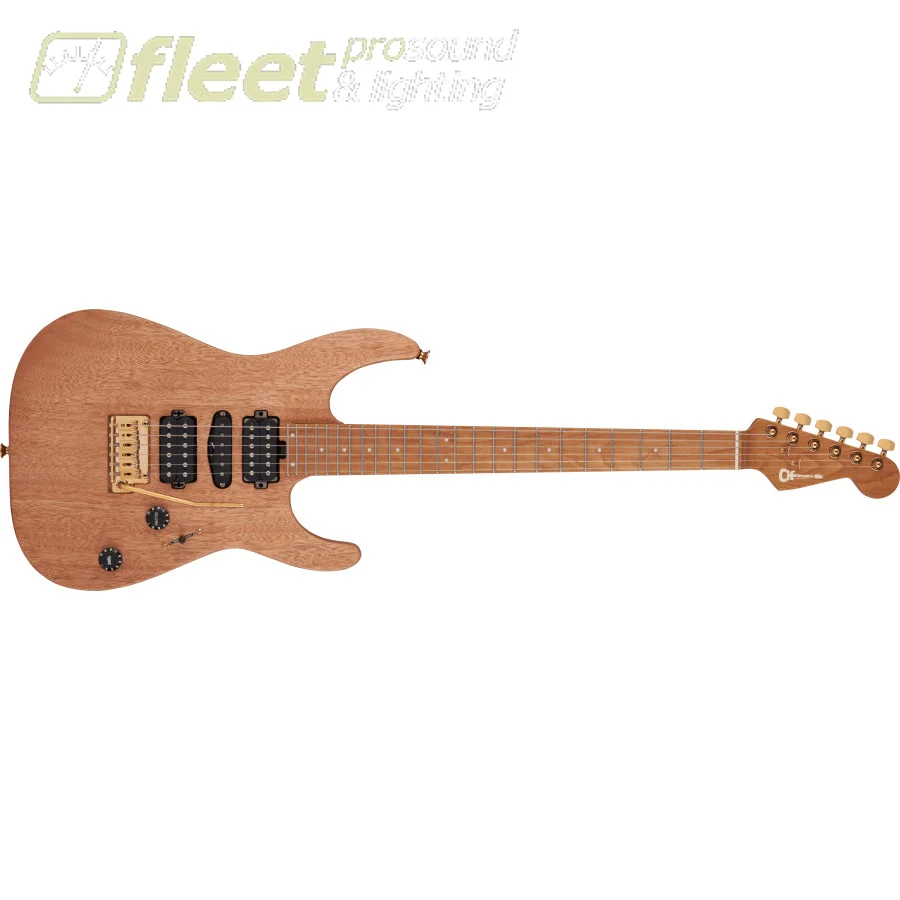 Charvel Pro-Mod DK24 HSH 2PT CM Mahogany, Caramelized Maple Fingerboard Guitar - Natural (2969434557)