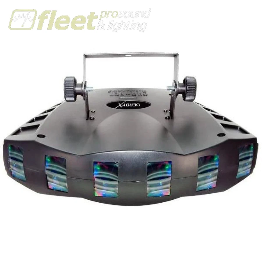 Chauvet Led Derby X Lighting Effect with 15 Beams of Colourful Light