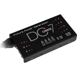 CIOKS DC7 - 7 isolated outlets each with 9, 12, 15 or 18V DC, 5V USB and 24V DC