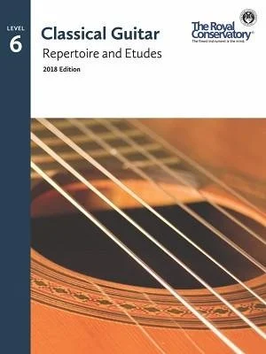 Classical Guitar Repertoire and Etudes Level 6