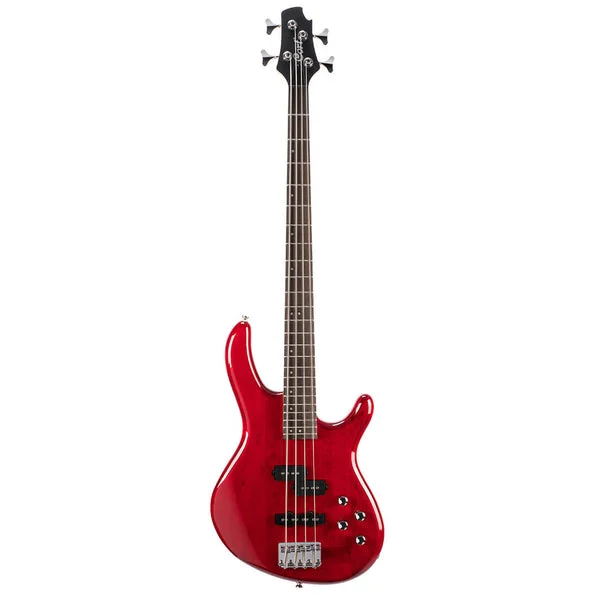 Cort Action Bass Plus Bass Transparent Red