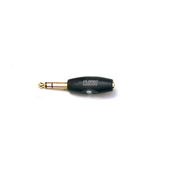 D'Addario 1/4 Inch Male Stereo to 1/8 Inch Female Stereo Adapter