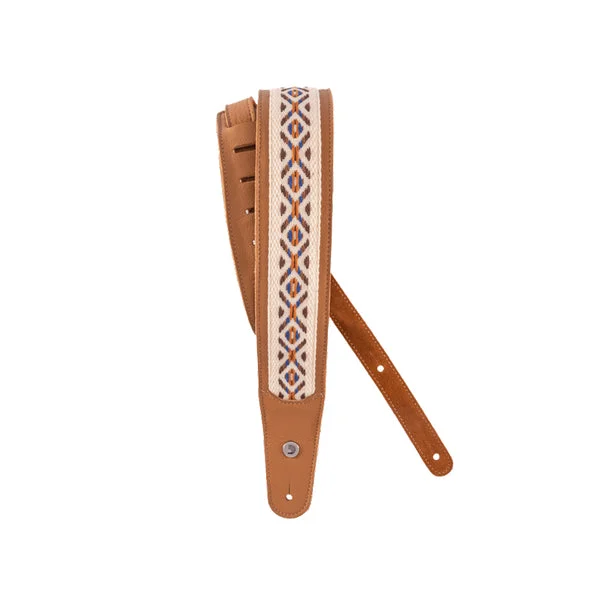 D'Addario 2.5" Leather Desert Strap 25WH00-DX