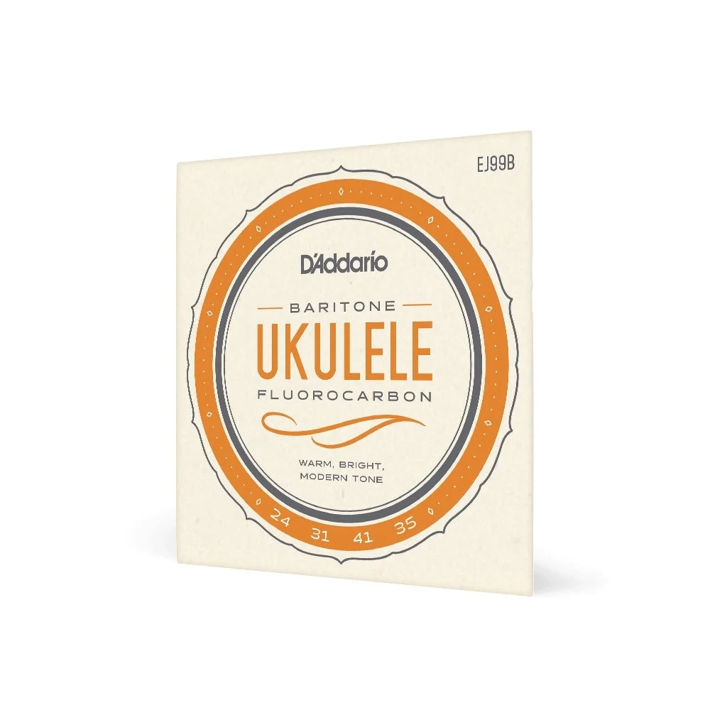 D'Addario Baritone Ukulele Strings Set, Fluorocarbon