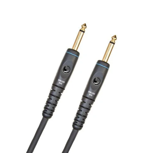 D'Addario PW-G-10 Custom Series Straight to Straight Instrument Cable - 10 foot