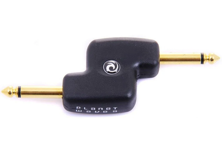 D'Addario PW-P047B Planet WavesMale 1/4" Offset Coupler