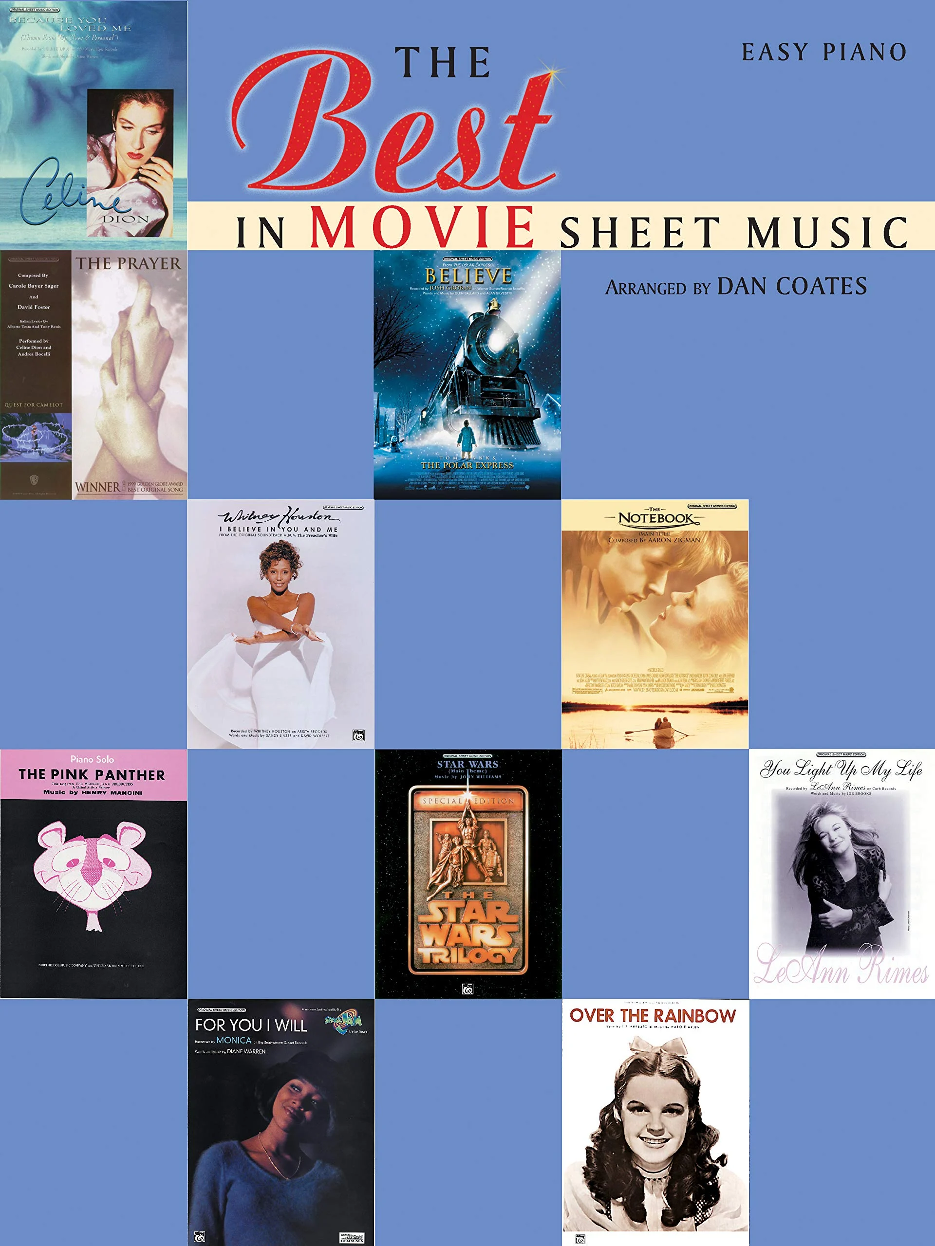 Dan Coates - Best In Movie Sheet Music (Easy Piano)