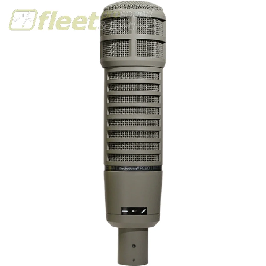 Electro-Voice RE20 Broadcast Announcer Microphone w/ Variable‑d