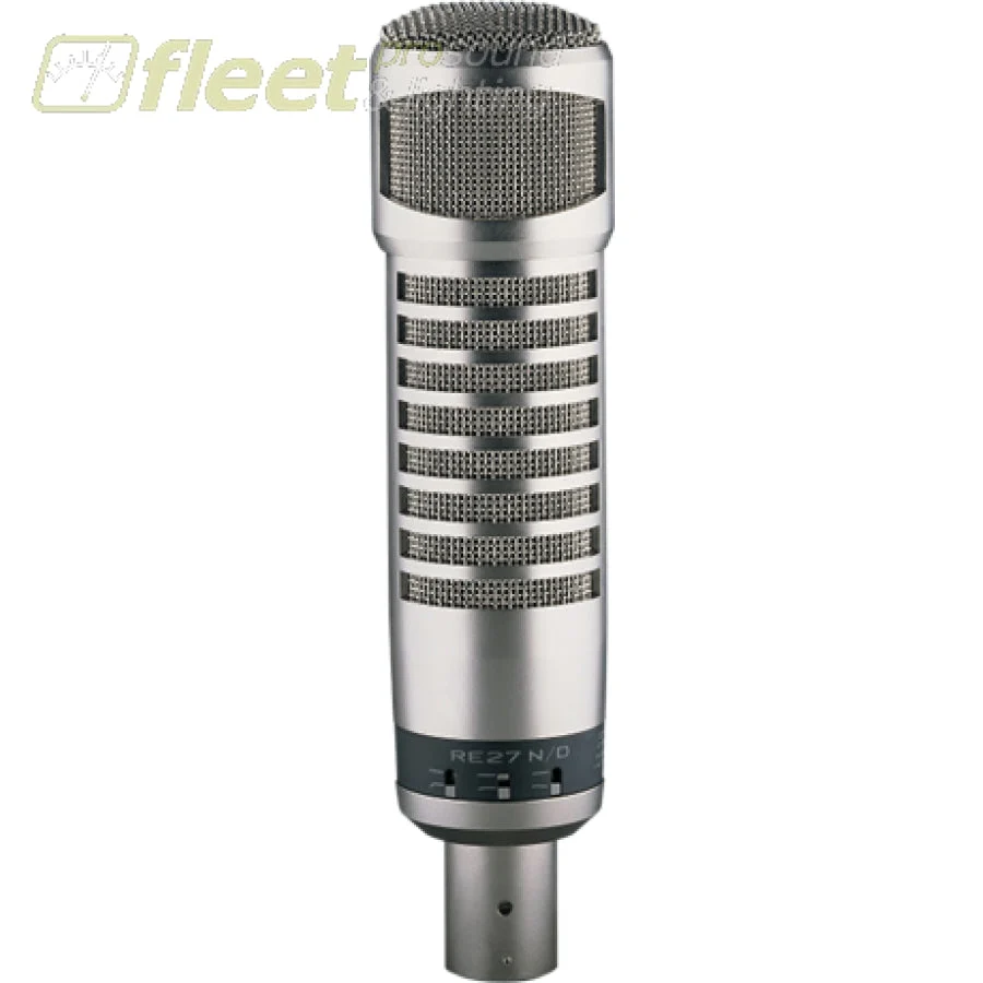 Electro-Voice RE27N/D Broadcast Announcer Microphone w/ variable‑d & n/dym cap