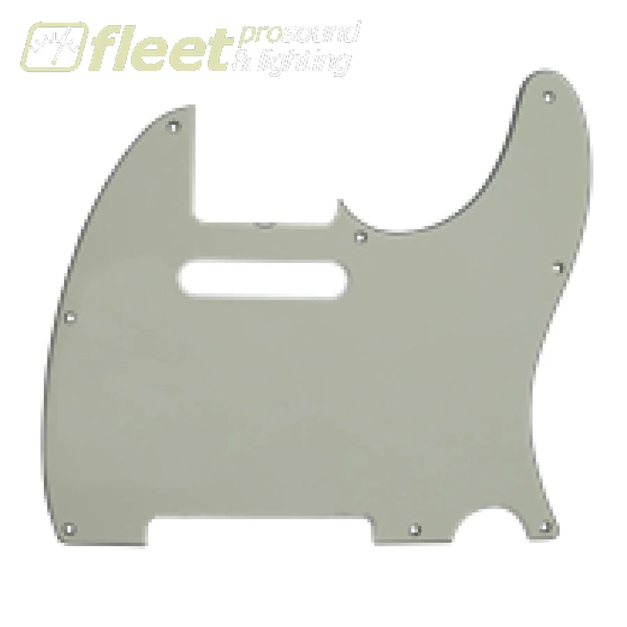 Fender 0056077000 Pickguard, Telecaster, 8-Hole (Vintage-Style Pickup Mount), Mint Green, 3-Ply