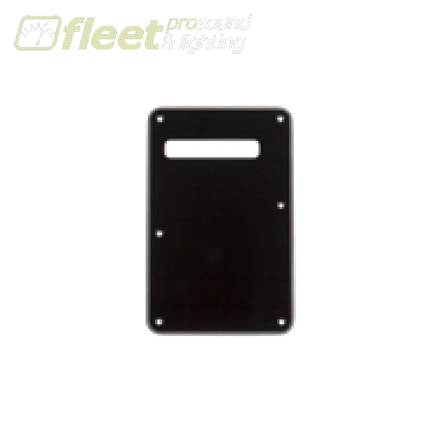Fender 0063266000 Backplate, Stratocaster Black, 1-Ply