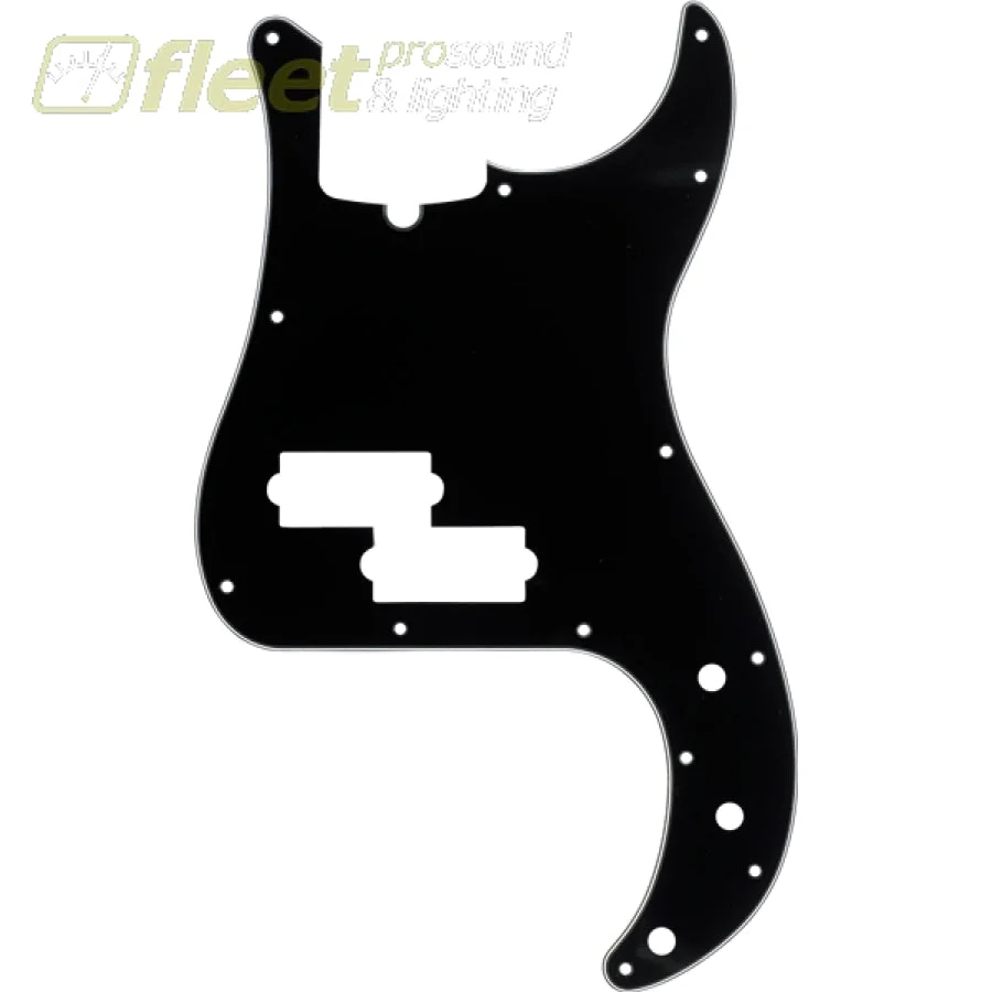 FENDER 0991352000 13-HOLE MULTI-PLY MODERN-STYLE PRECISION BASS PICKGUARDS, BLACK