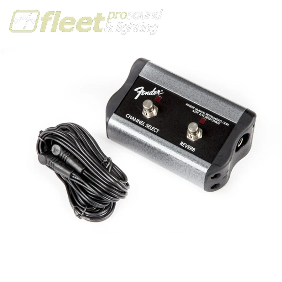 Fender 2-Button Footswitch: Channel / Reverb On/Off with 1/4" Jack (0994056000)
