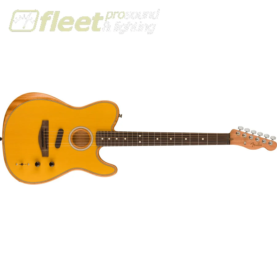 Fender Acoustasonic Player Telecaster, Rosewood Fingerboard, Butterscotch Blonde( 0972213250 )