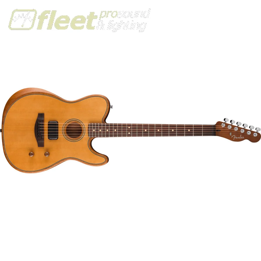 Fender Acoustasonic Standard Telecaster Acoustic Electric in Aged Natural ( 0973113534 )