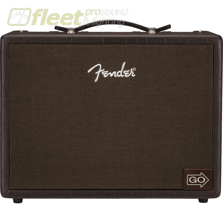 Fender Acoustic Junior GO, 100 Watt Battery Operated Acoustic Guitar Amplifier (2314400000)