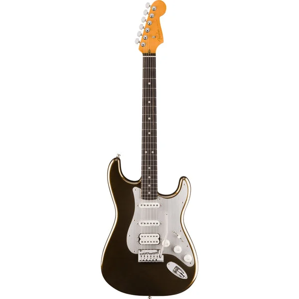 Fender American Ultra II Stratocaster HSS Ebony Fingerboard Texas Tea w/Case