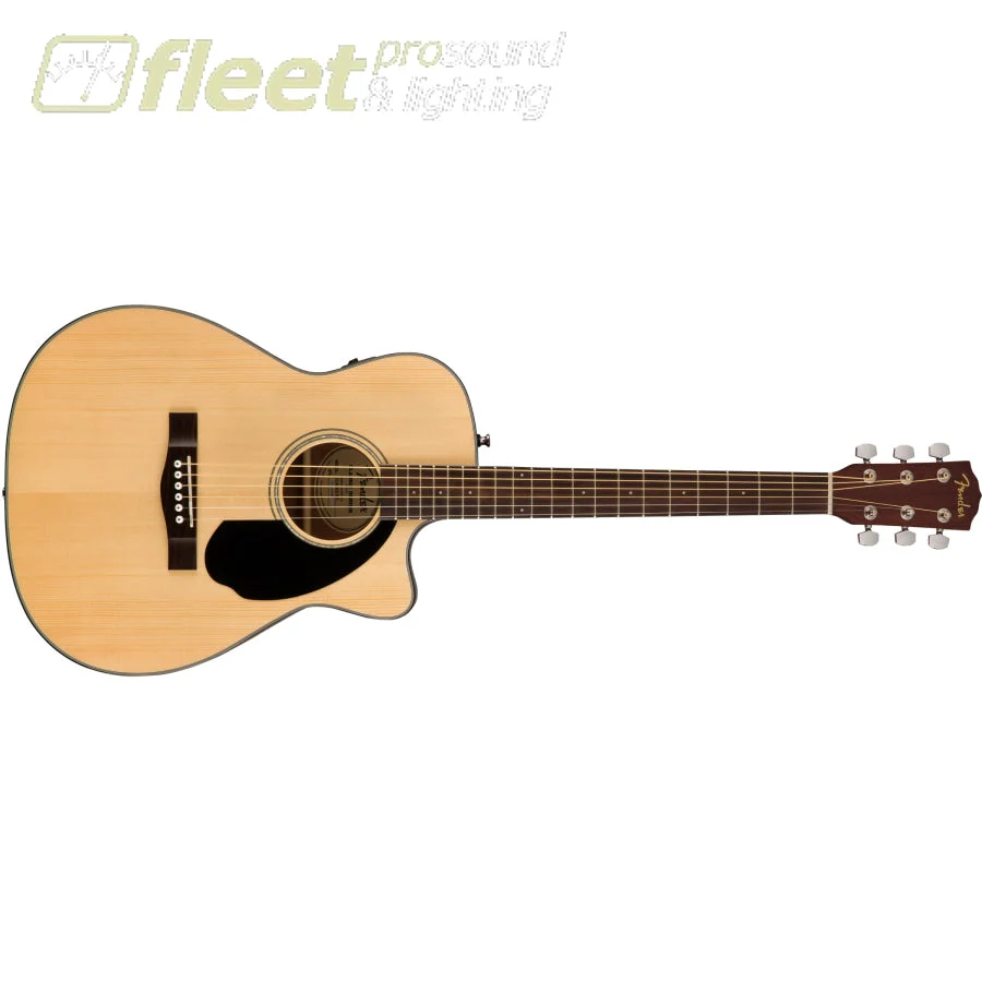 Fender CC-60SCE Concert Body Acoustic - Walnut Fingerboard - Natural (0970153021)