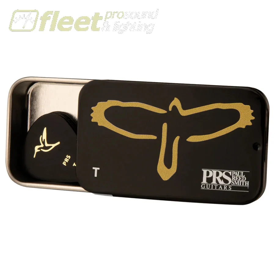 Gold Birds Assorted Picks w/Tin (12) - Thin