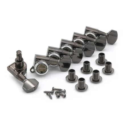 Gotoh SG381-MGT-07 Locking Tuners - 6-inline Cosmo Black