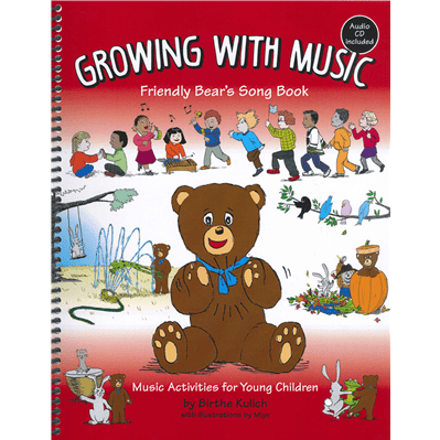Growing With Music - Friendly Bears Song Book + CD - Q7000