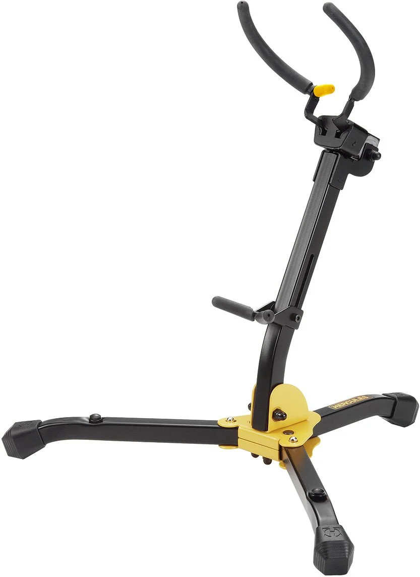 Hercules Auto Grip System (AGS) Alto/Tenor Saxophone Stand w/Bag DS630BB