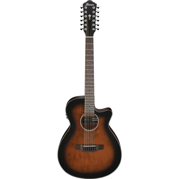 Ibanez 12 String Dark Violin Sunburst AEG5012DVH