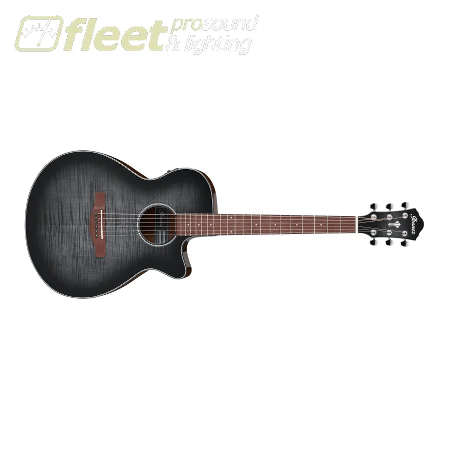 Ibanez AEG70TCH Acoustic Electric Guitar - Transparent Charcoal Burst High Gloss