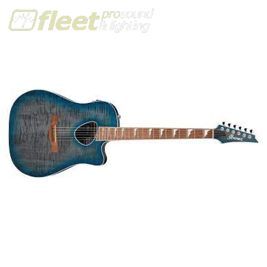Ibanez ALT30FMBDB Acoustic Electric Guitar - Blue Doom Burst High Gloss
